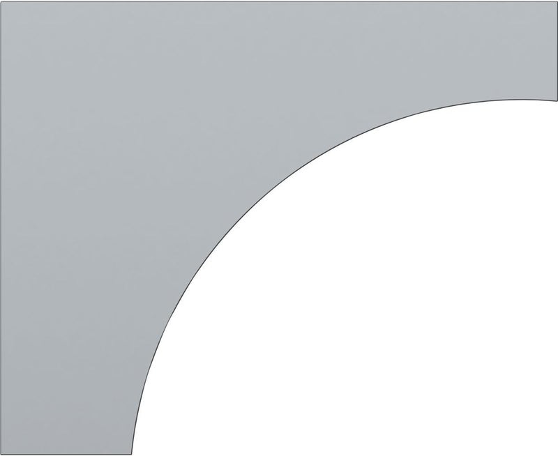 Ekena Millwork Endurathane Stockport Bracket, 7 1/4"W x 7 1/4"D x 9"H, Factory Primed (2-Pack) - Image 4